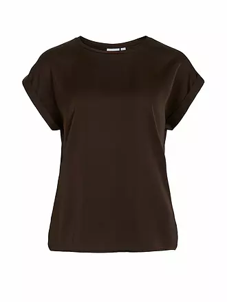 VILA | T-shirt blouse VIELLETTE | braun